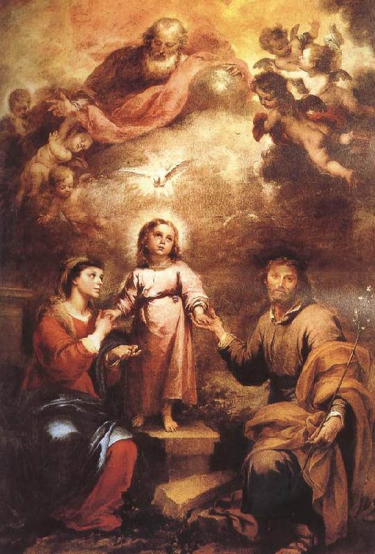 Trinity, Bartolome Esteban Murillo